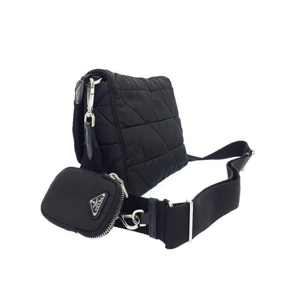 Prada Padded ReNylon Shoulder Crossbody Bag black - Picture 2 of 9